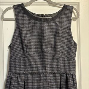 J. Crew Plaid Wool Dress